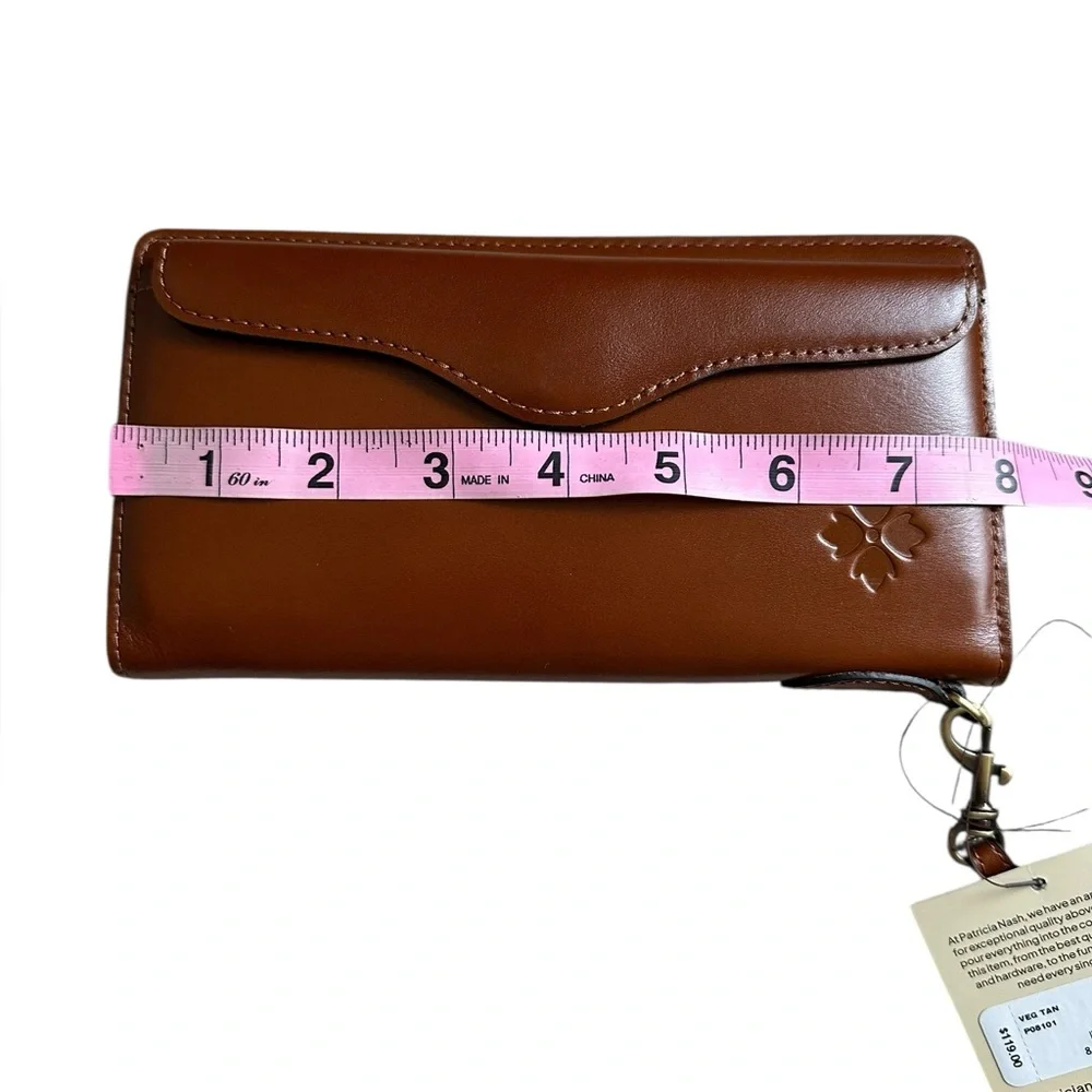 Patricia Nash Valentia Convertible Wristlet Wallet - Picture 8 of 10